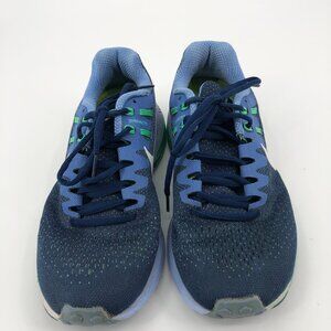 Nike Blue-Green Breathable Athletic Shoes | Men's Size 9.5